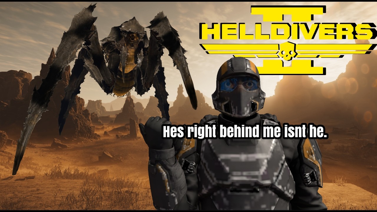 Helldivers 2 but we share a braincell