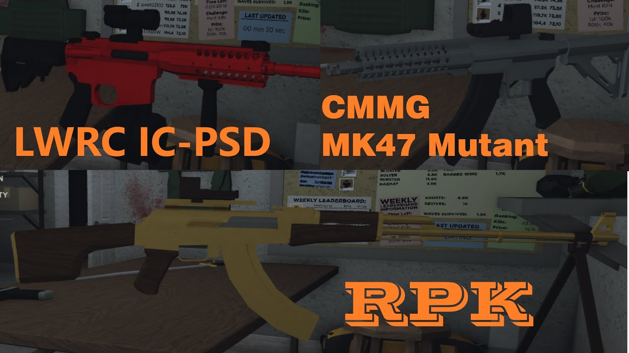 CMMG Mutant vs LWRC vs RPK - Mid-tier Automatic Rifles - Those Who Remain
