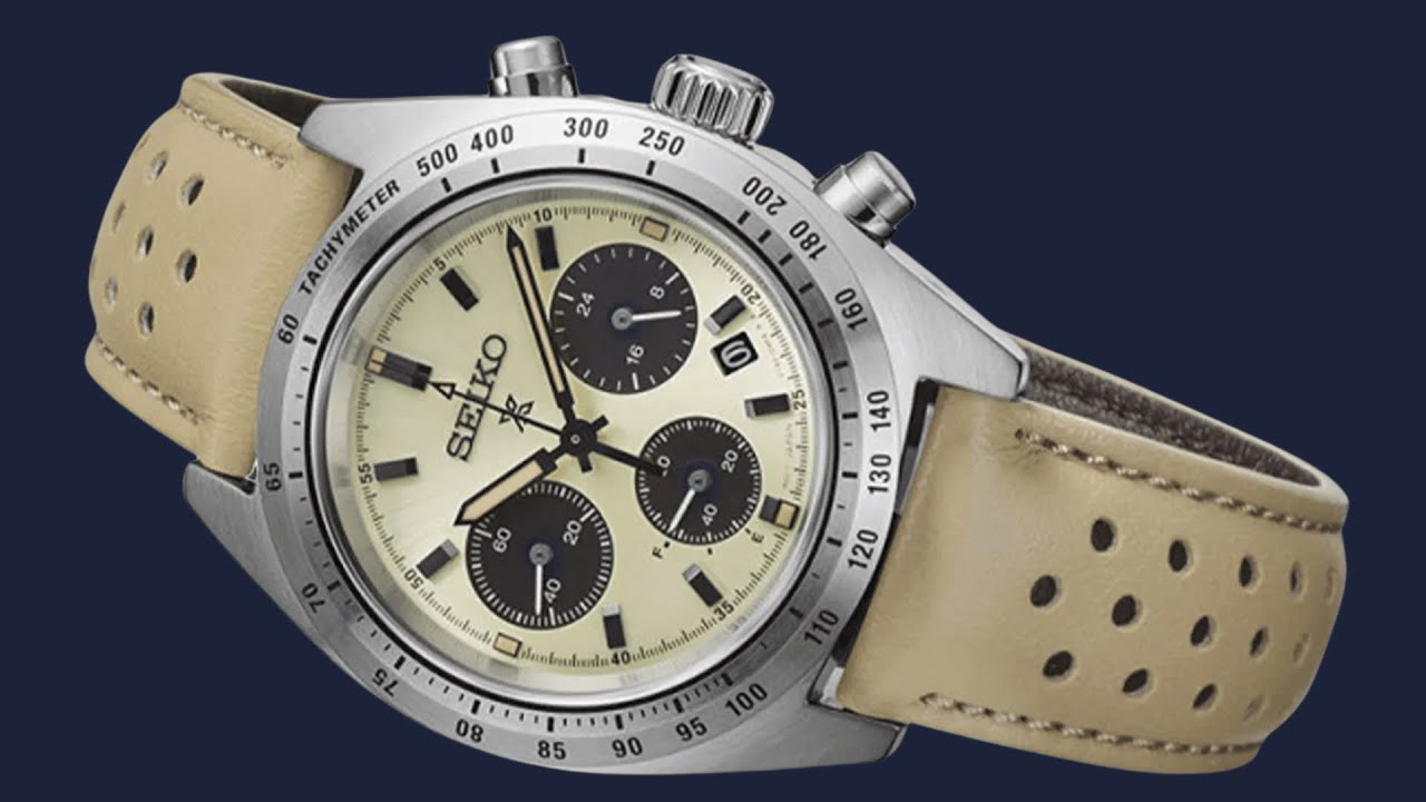 Новые часы Seiko Speedtimer «Motoring» выглядят как винтажные часы Rolex Daytona Panda — и стоят ...