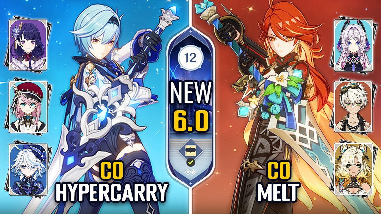 F2P C0 Eula Hypercarry & C0 Mavuika Melt Team | New Spiral Abyss 6.0 Floor 12 | Genshin Impact