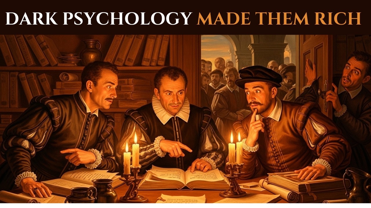 They Studied Dark Psychology. Then They Got Rich And Untouchable.