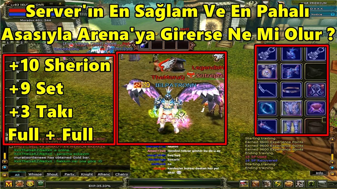 DomenicoWacco - Serverın En Sağlam Ve En Pahalı Asasıyla Arenaya Girerse Ne Mi Olur? | Knight Online