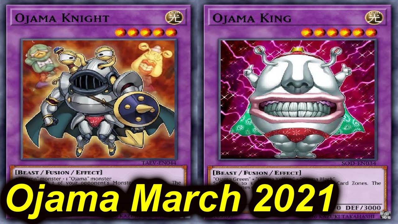 【YGOPRO】OJAMA LOCK DECK MARCH 2021
