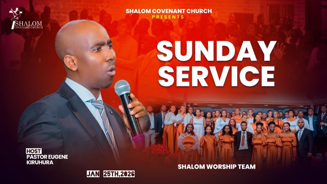 SHALOM COVENANT CHURCH// SUNDAY SERVICE // JAN. 25TH, 2026
