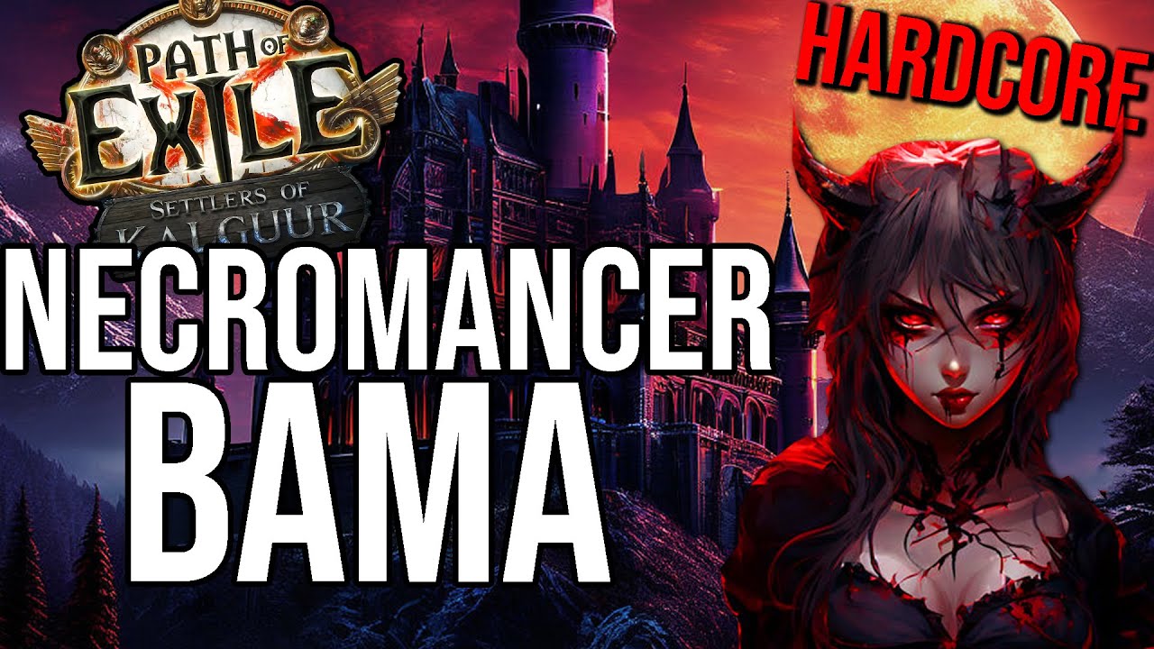 [3.25] Still TOO Much Damage Necromancer BAMA Minion League Starter Build Guide