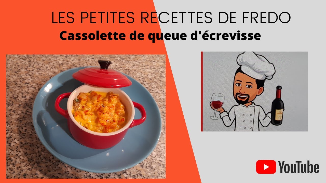 Cassolette de queue d'écrevisse
