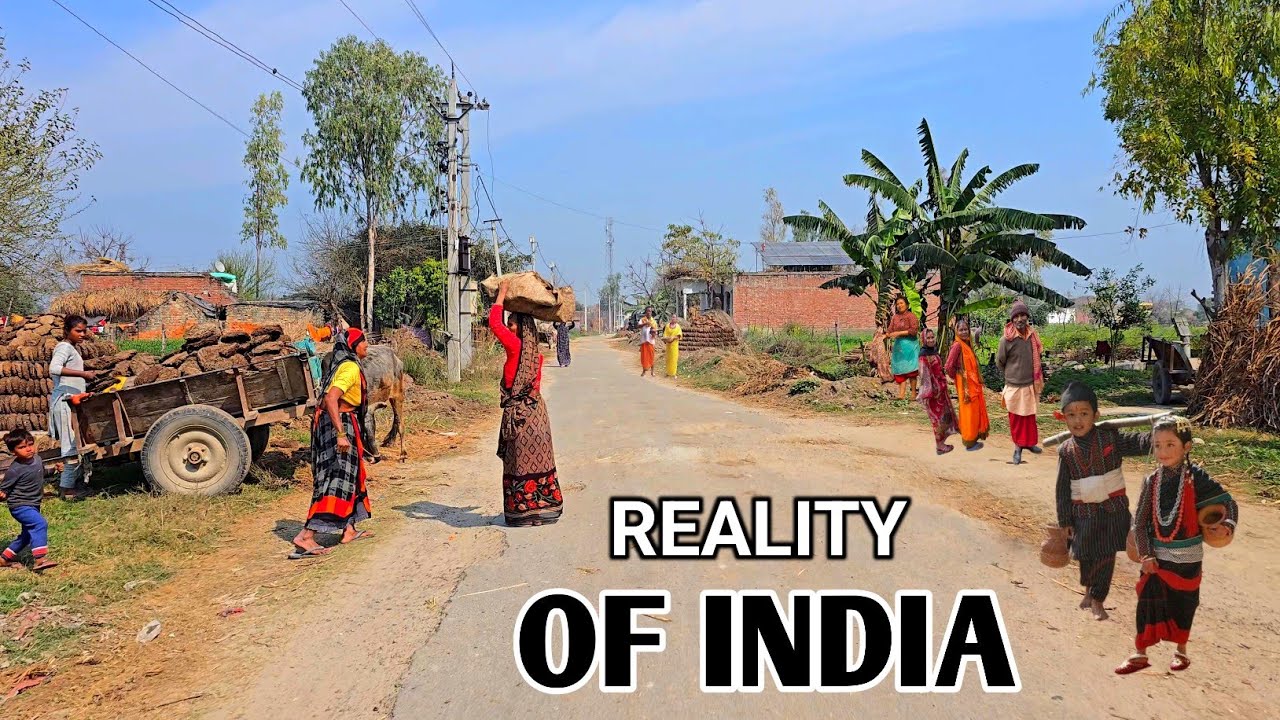 Roads In India Are Like This This Is🇮🇳{}  How People In India Live Their Lives {} Indian Lifestyle