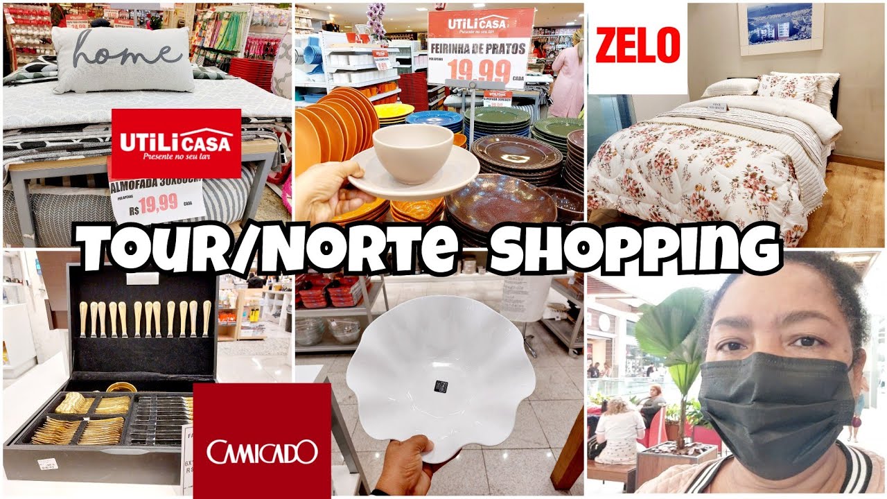ACHADINHOS E TOUR PELO NORTE SHOPPING|LOJAS UTILICASA|ZELO E CAMICADO|PRATOS PORTO BRASIL R$19,99