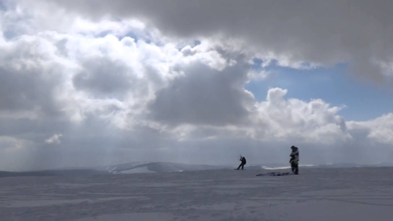 Snowkiting - Wasserkuppe February/March 2015