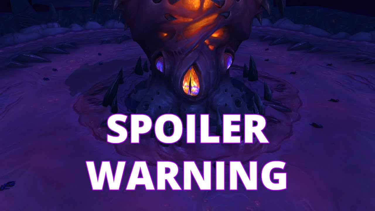 N'Zoth Boss Ending - Ny'alotha Raid Finale (Spoilers)