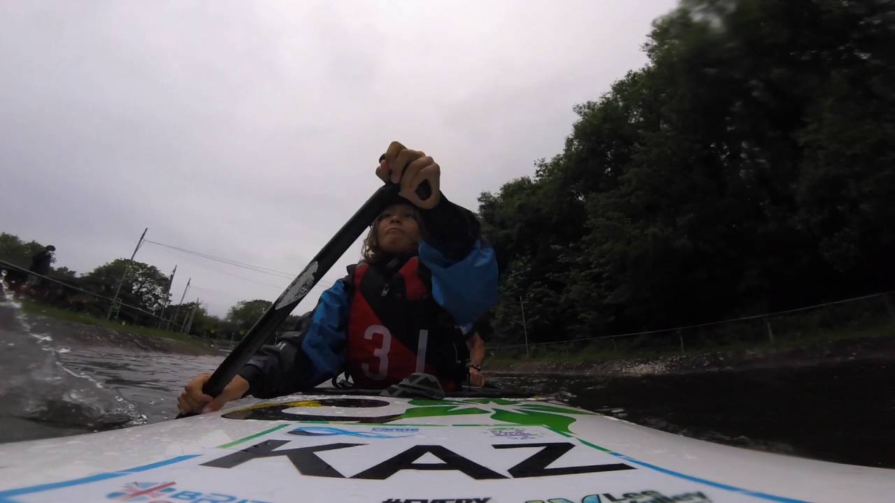 Cardington Div 2 slalom C2 practice