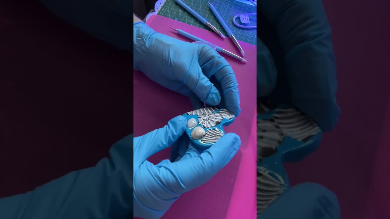 Part 3 Final Sealing and Finishing Process #uv resin #howto # beginners tutorial #airdryclay