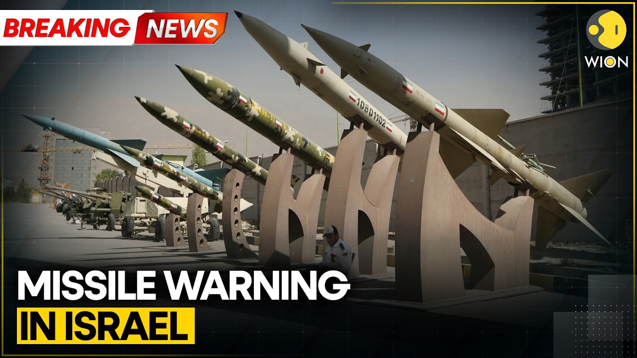 Iran Strikes Back: Fresh Iranian Missile Barrage Targets Israel Amid Escalating War | WION