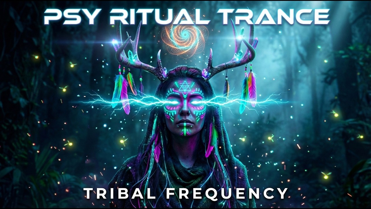 SHAMANIC RITUAL: Dark Forest Psytrance Mix | Ancient Spirits & Tribal Energy (175 BPM) TRIBAL FREQ