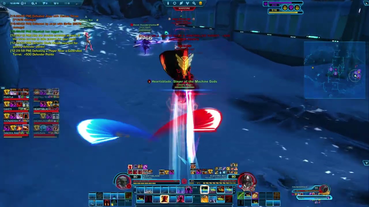 SWTOR Civil War 20-01-26 Marauder (just another day on Satele Shan: playing with +300ms ping part 1)