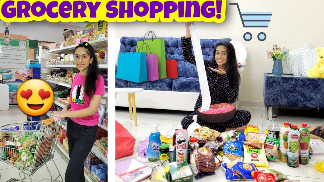 Grocery Shopping!🛒🛍😍 | Riya's Amazing World