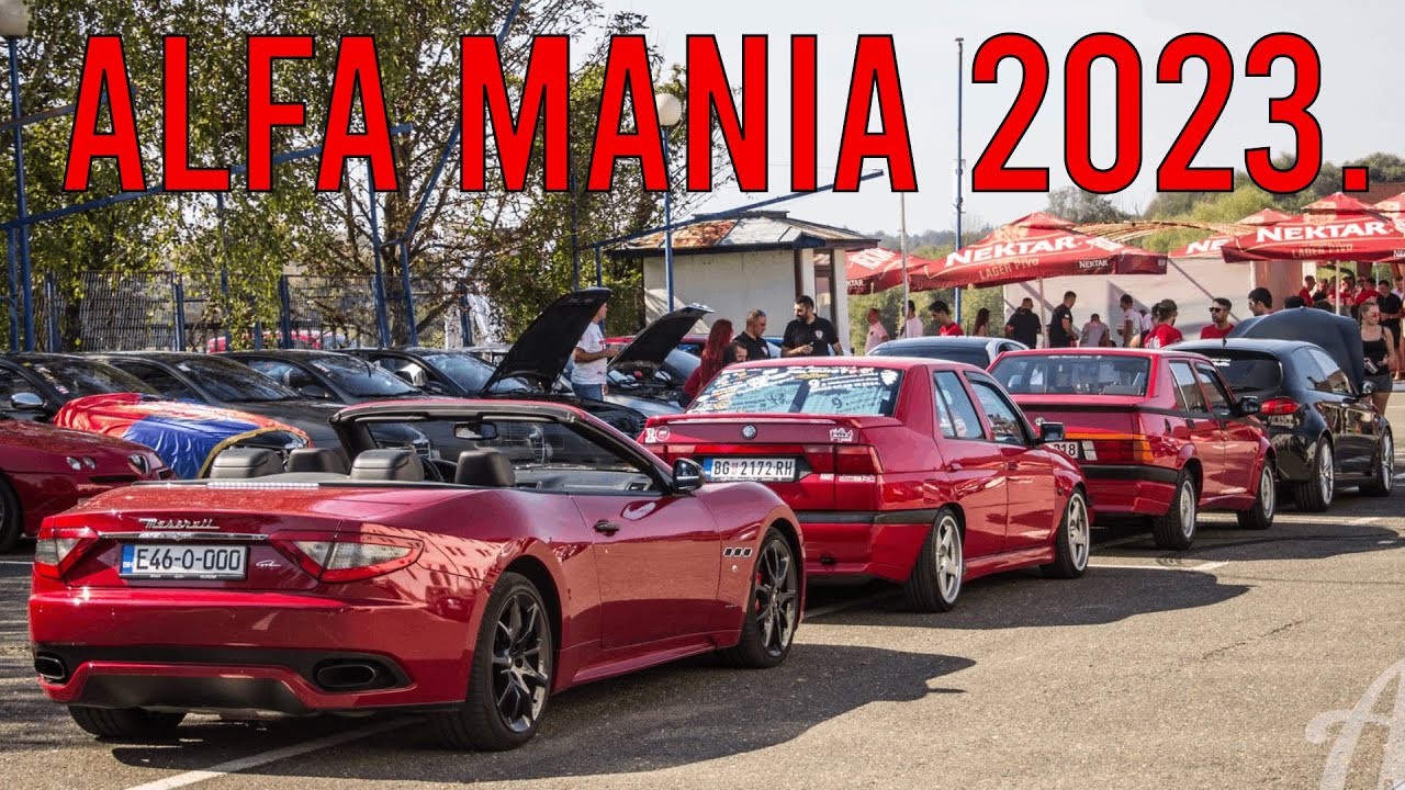 Maseratijem na Alfa skup! Alfa Mania 2023  Banja Luka