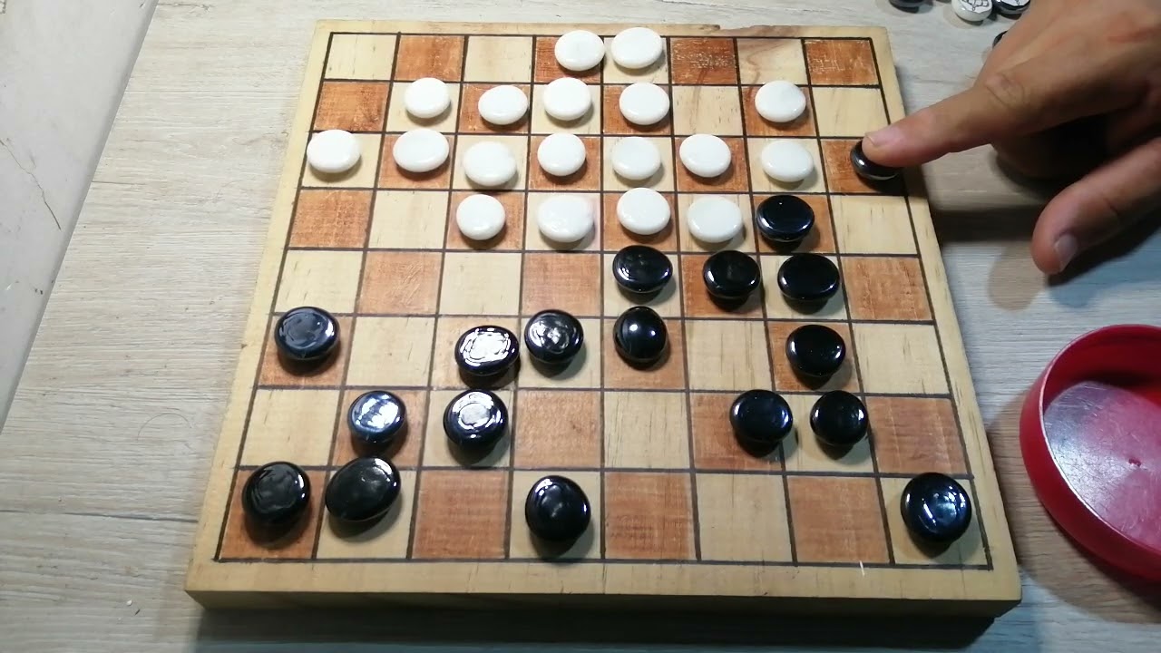Dameo - How to play Dameo - Como jugar Dameo - 1001 Juegos de mesa antiguos y nuevos