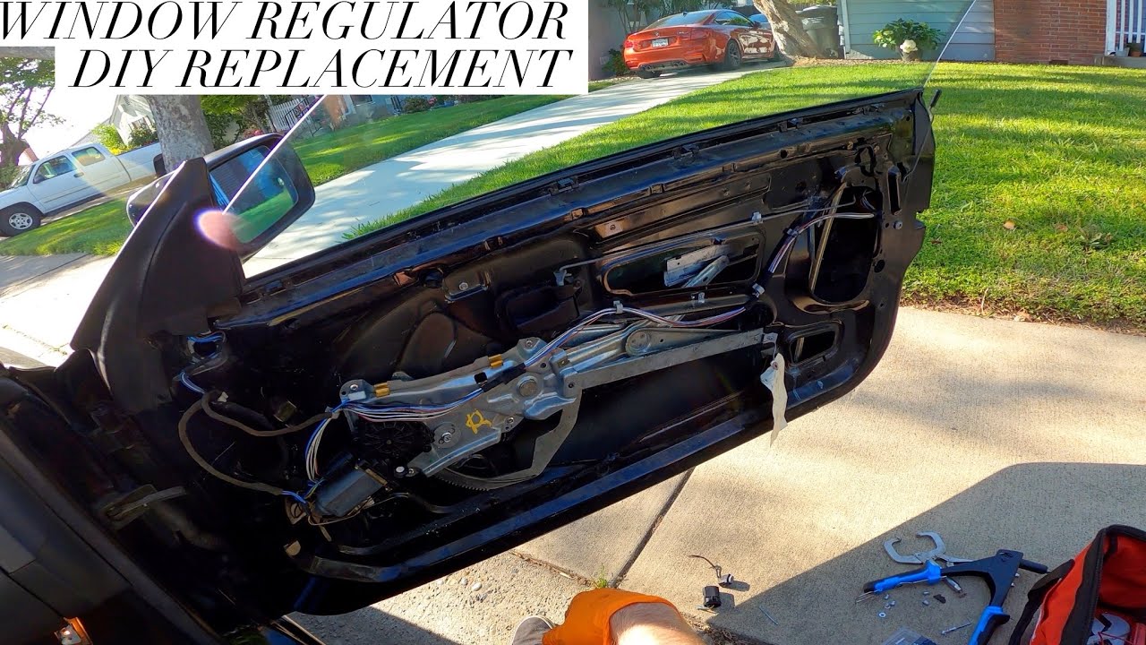 BMW E36 Window regulator install and troubleshooting DIY 1992-1998