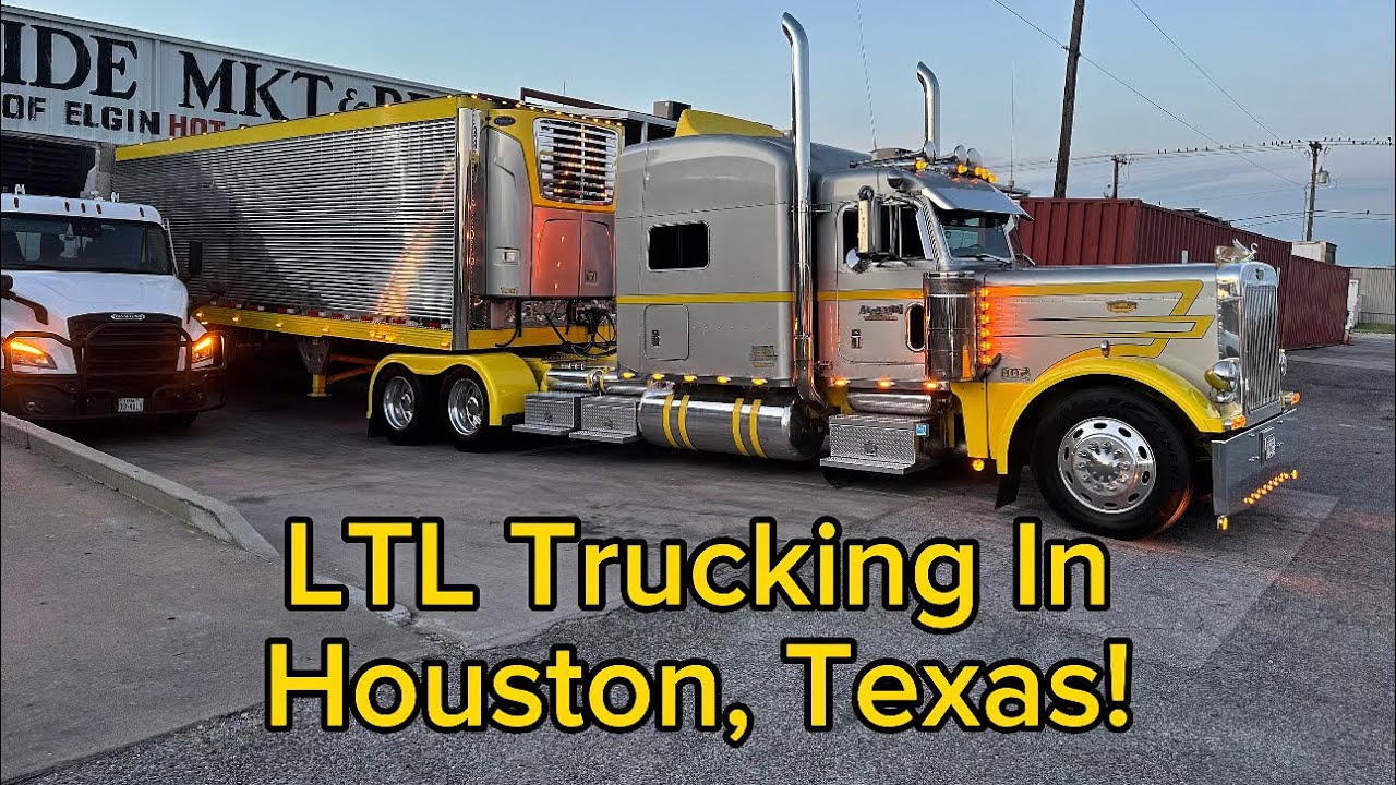 Day In The Life Of An LTL Truck Driver! | Houston Deliveries