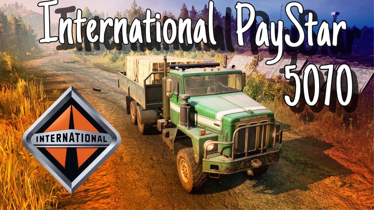 International PayStar 5070 Обзор автомобиля | Snowrunner