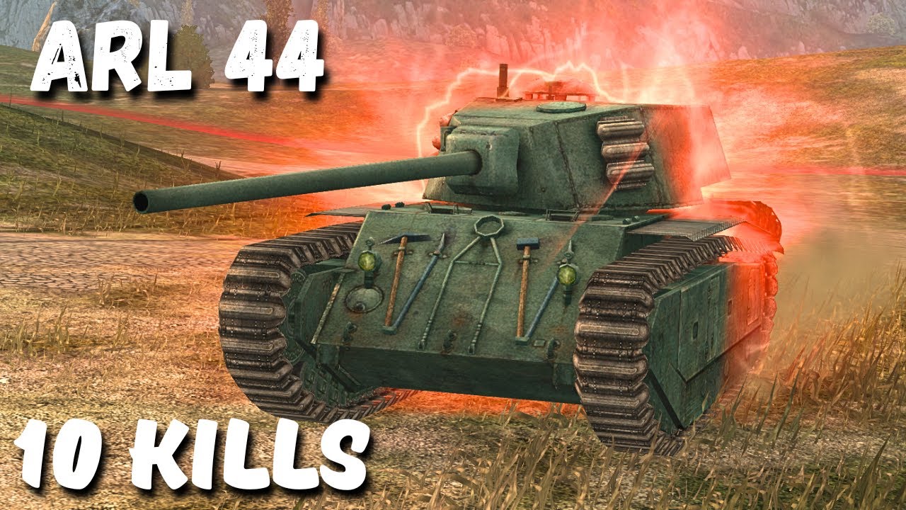 ARL 44 - 4 KILLS | 5,9 K Damage, WoT Blitz Replay