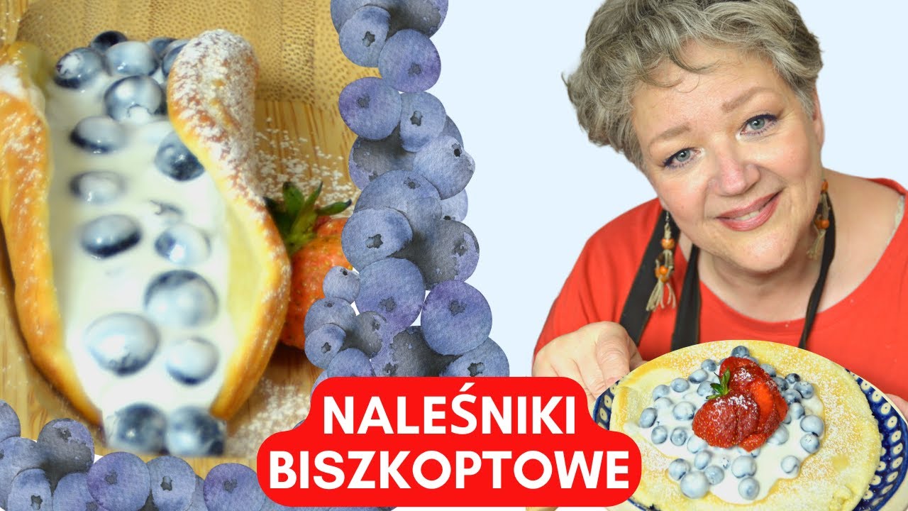 Lekkie, puszyste i mięciutkie NALEŚNIKI BISZKOPTOWE, które skradną Wasze serce