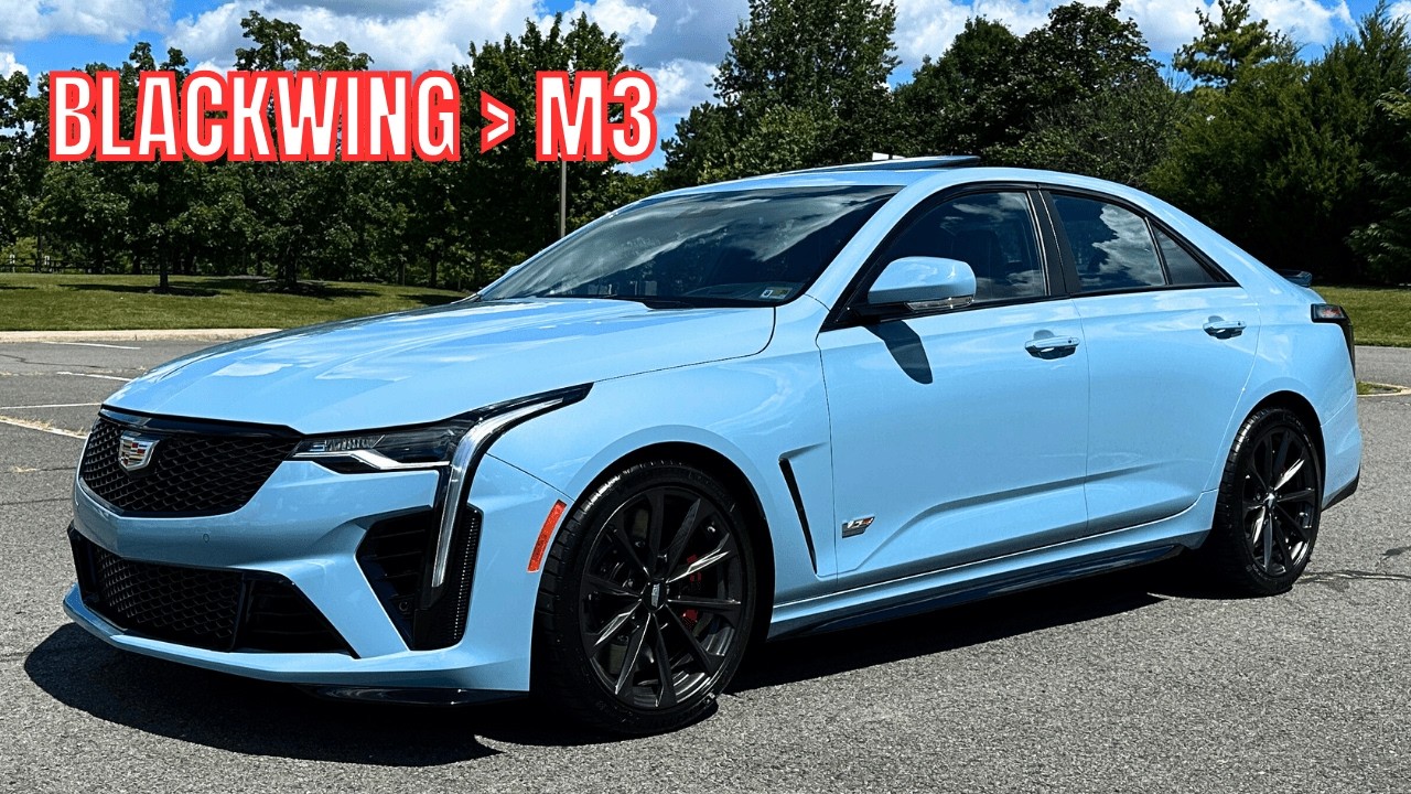 Cadillac CT4-V Blackwing 2026 года (механика) — пока не покупайте этот M3..