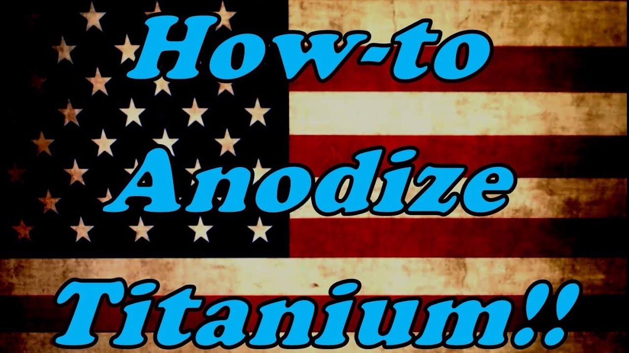 How-to - Titanium Anodizing with OCD!!!!!