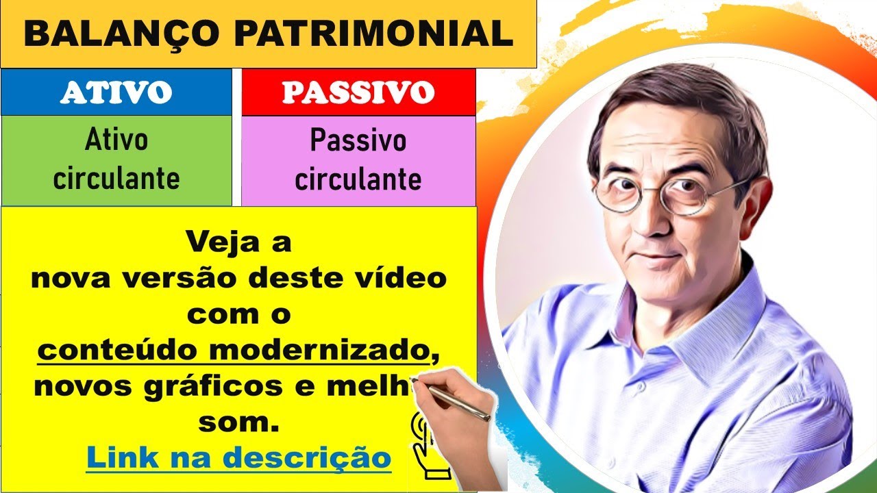 42 - Balan&ccedil;o Patrimonial. Contas do ativo e do passivo. Circulante e n&atilde;o circulante. (Contabilidade)