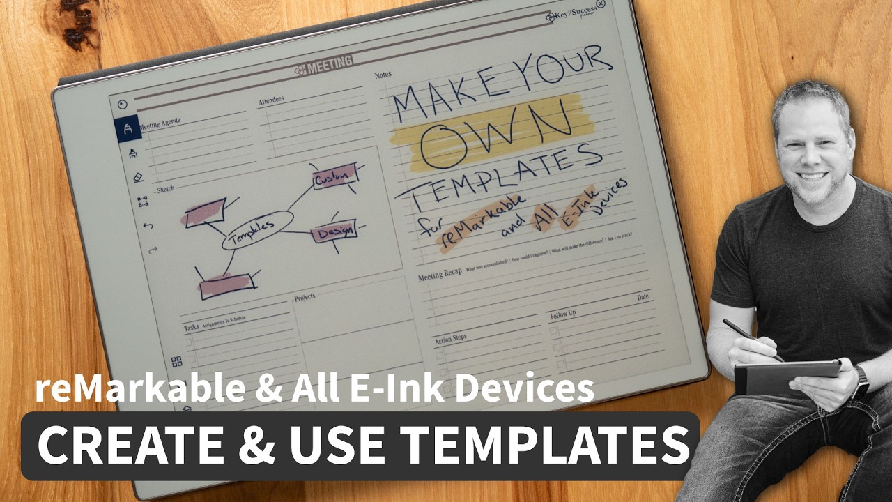 Использование плиток и шаблонов с устройствами reMarkable и E-ink