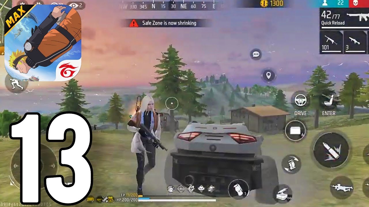 Free Fire MAX - Gameplay Walkthrough Part 13 (ios,Android)