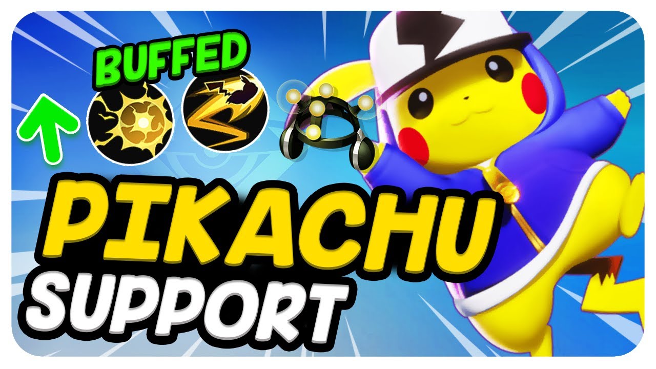 Pikachu was BUFFED! (Pokemon Unite)