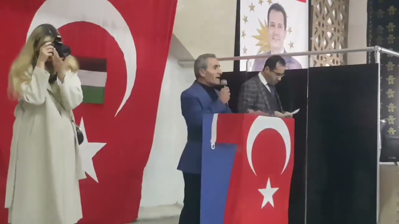 Yeniden Refah Partisi Erzurum Aşkale Belediye Başkanı Enver Başaran, sunum Mustafa Tanas