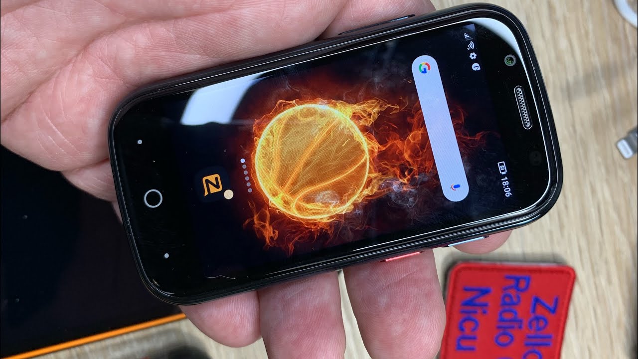 Jelly 2, by Unihertz, World's Smallest Android 10 4G Smartphone Zello Funk Unboxing Video