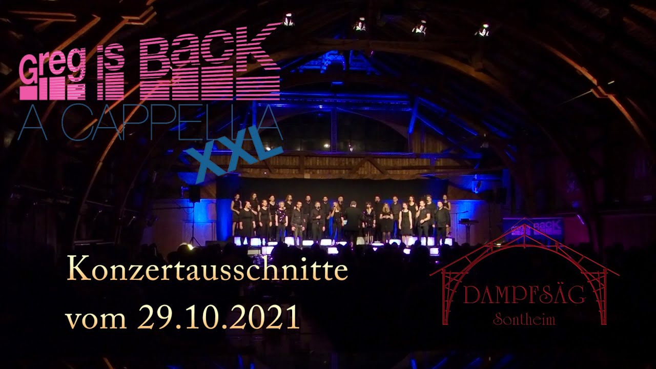 Greg is back • Dampfsäg Sontheim • Konzertausschnitte