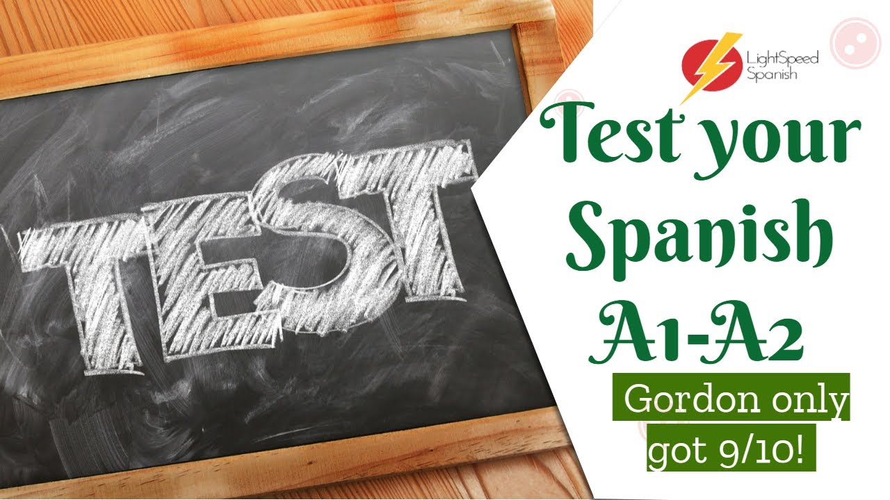 Test your Spanish A1-A2 LightSpeed Spanish #learnspanish #nativespanish #funspanish #spanishlanguage