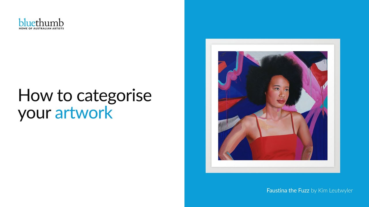 How To Categorise Your Artwork