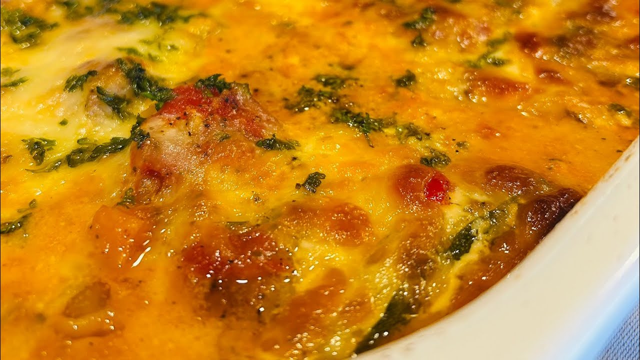 Cheesy Baked Zucchini n Tomato 