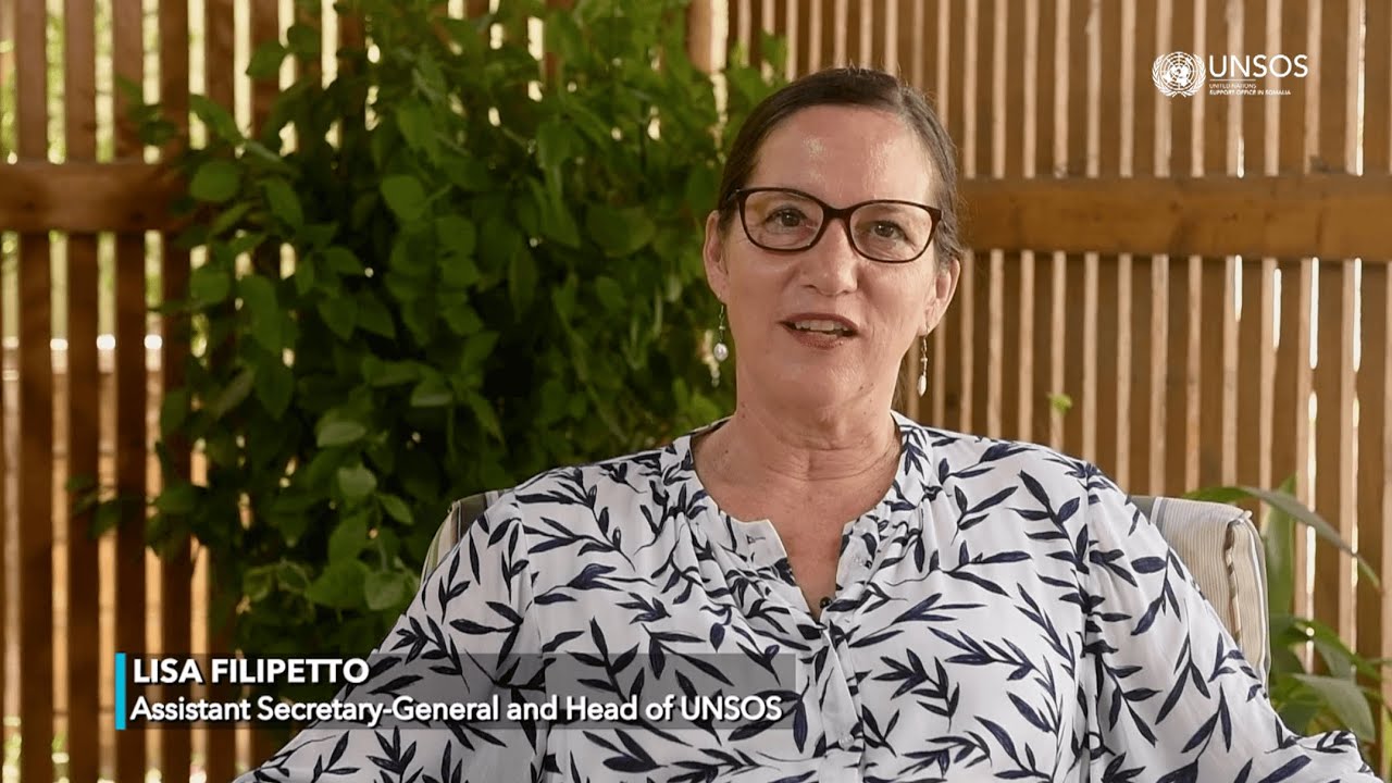 ASG and Outgoing Head of UNSOS, Lisa Filipetto Farewell Message