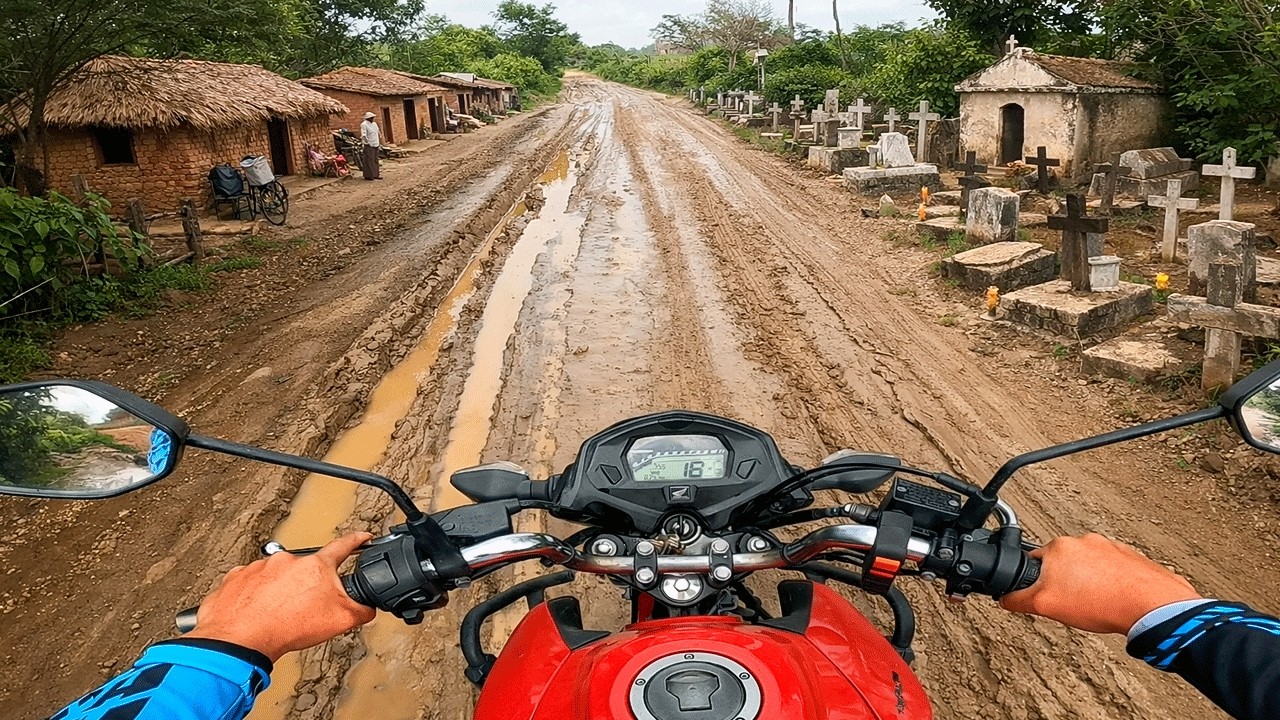 Viagem nas estradas mais isolada do Ceará - Povoado Lages