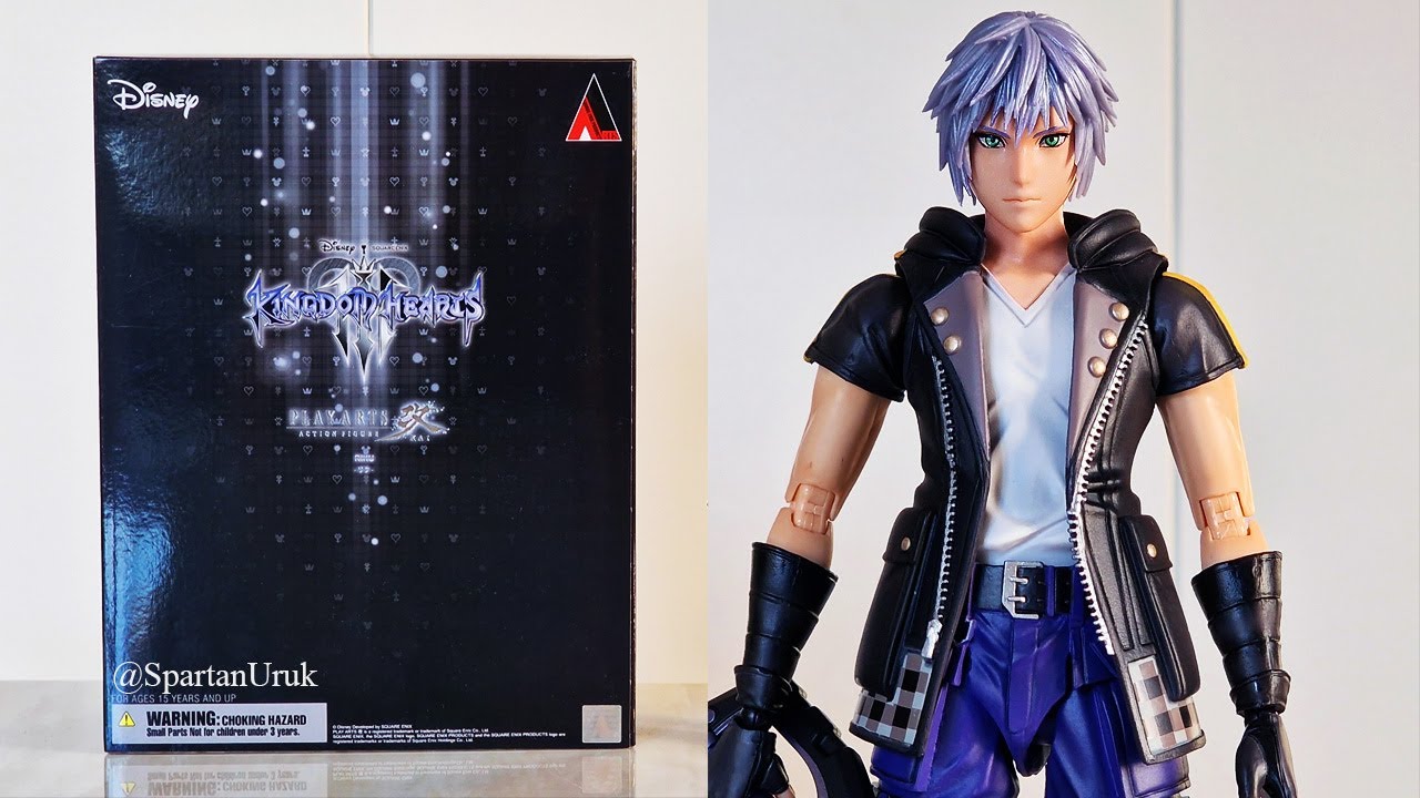 Play Arts Kai Kingdom Hearts 3 Riku Figure Review