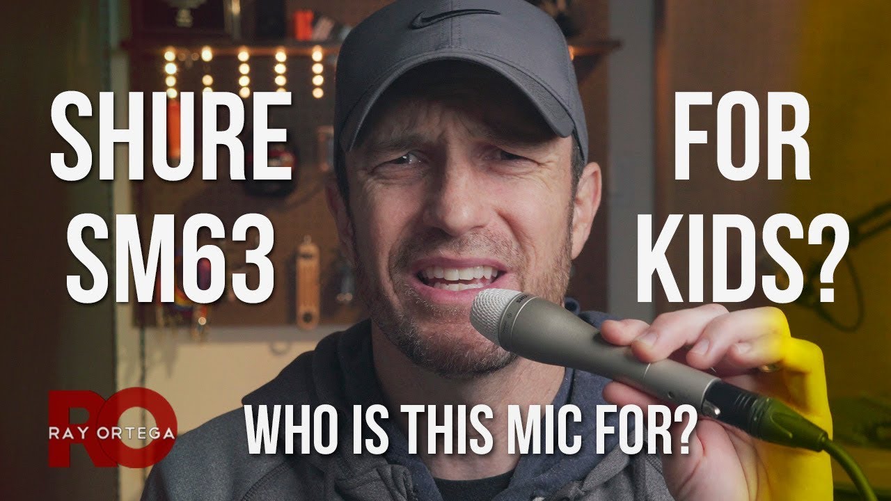 Shure SM63 - Less Plosives with a Dynamic Omnidirectional Microphone