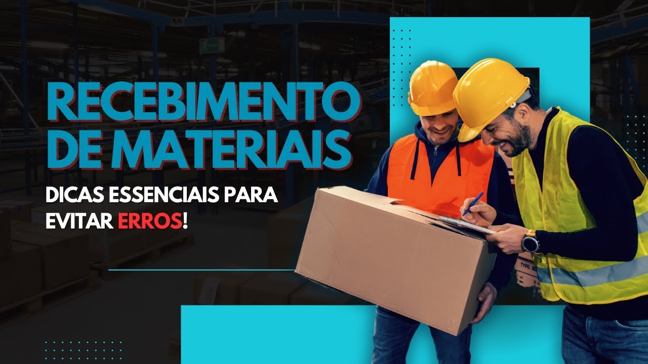 Recebimento de Materiais:  Dicas Essenciais para Evitar Erros! #almoxarifado #gestãodeestoque