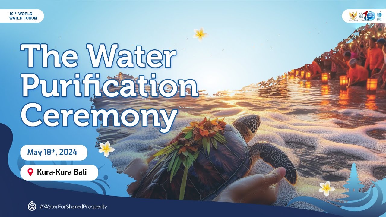 The Balinese Purification Ceremony | 10th World Water Forum
