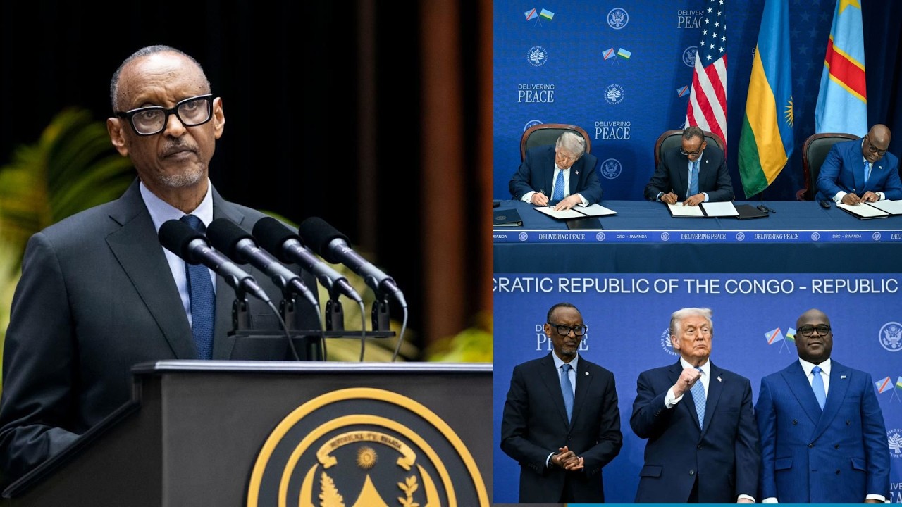 IJAMBO RYA H.E KAGAME (MU KINYARWANDA): U RWANDA RUZAKURAHO UBWIRINZI DRC NIYUZA IBIRI MUMASEZERANO