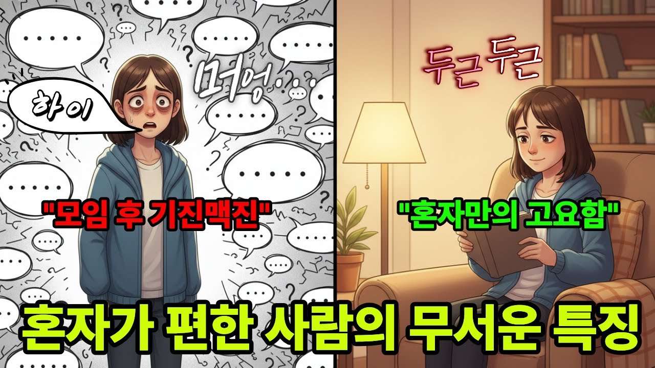너 왜 그렇게 혼자 있어라는 말에 상처받지 마세요. 내향인이 성공할 수밖에 없는 이유ㅣ내향인ㅣ심리학ㅣ인간관계ㅣ번아웃ㅣ사회성