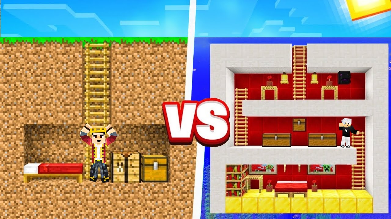 KO ZA 10 MINUTA NAPRAVI BOLJU TAJNU BAZU U MINECRAFTU POBJEĐUJE!