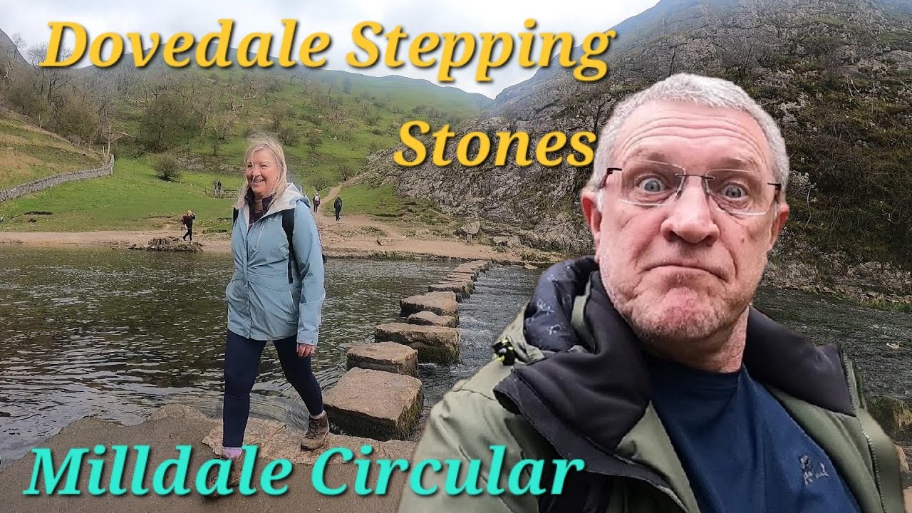 Dovedale stepping stones to Milldale circular walk