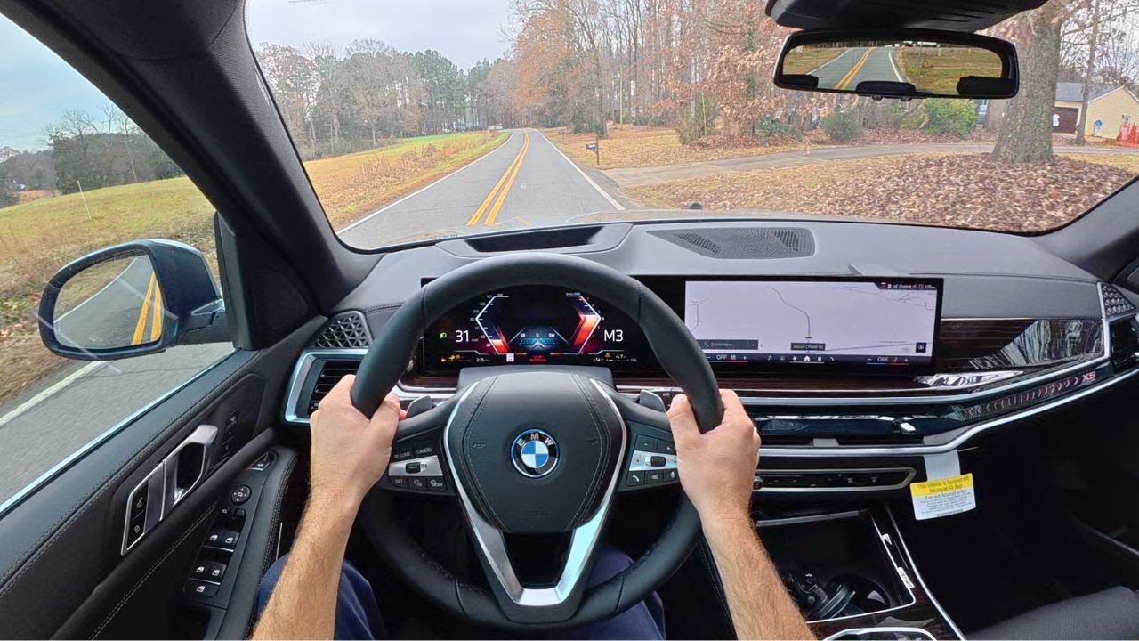 2025 BMW X5 xDrive50e: POV Drive, Walkaround and ASMR